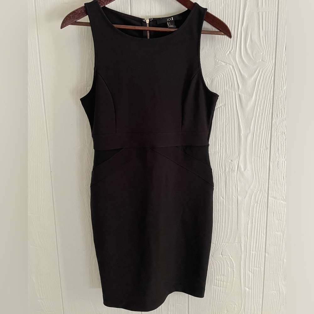 Forever 21 Women’s Black Bodycon Dress Size Large